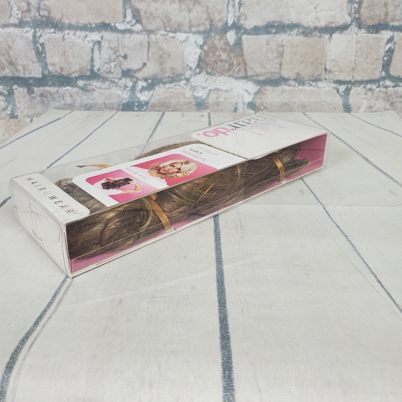 Jessica Simpson Hair Do Clip In Hair Extensions 15" Wavy Glazed Strawberry - Picture 6 of 12